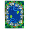 Tranquil Pond 10'9"x13'2" Area Rug, Multi