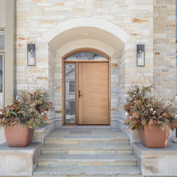 Walnut Entry Door - Front Doors
