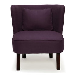 Phoebe Occasional Chair - Aubergine - F&aring;t&ouml;ljer