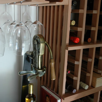 Huntington Beach Newport Beach California Orange County House Custom Wine Cellar