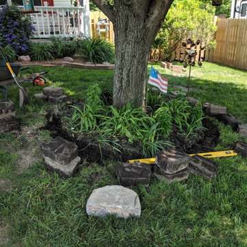 Tree Ring replacement, Edger replacement