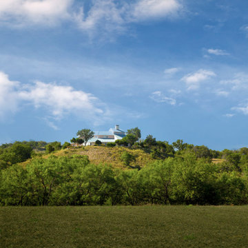 The Hill Country Solar Courtyard - Across Field
