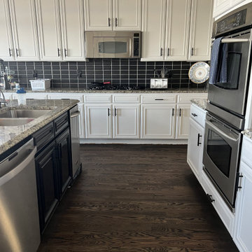 Dark Brown Red Oak Wood floor