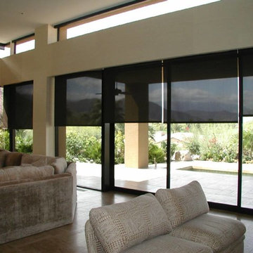 Sun Screen Roller Shades