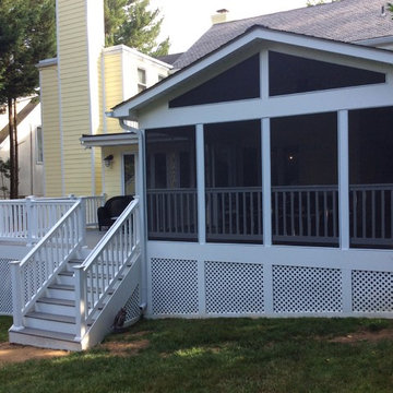Bethesda, MD, outdoor living space design by Archadeck of Central MD