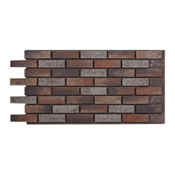 175-NEW YORK BRICK WALL PANEL - 24"H - Wall Panels