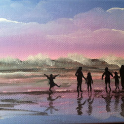 Cousin's at the beach - Artwork