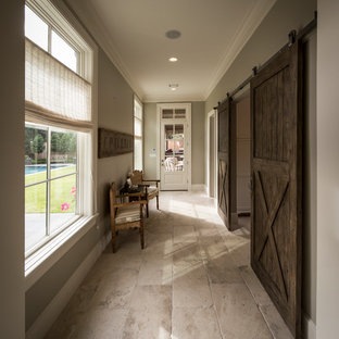 Inspiration för en vintage hall