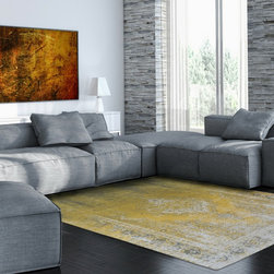 Fading World Generation 8638 Yuzu Cream Rugs - Rugs