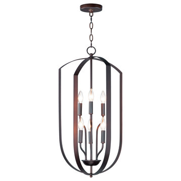 Maxim Provident 6-Light Transitional Chandelier in Oil Rubbed Bronze