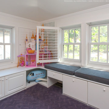 New Windows in Delightful Playroom - Renewal by Andersen San Francisco Bay Area