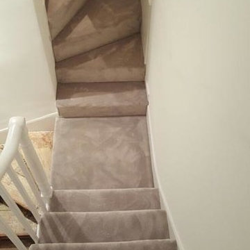 Silk Simulant Carpet From Natural Elements to Stairs