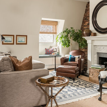 South End Relaxed Bachelor Pad