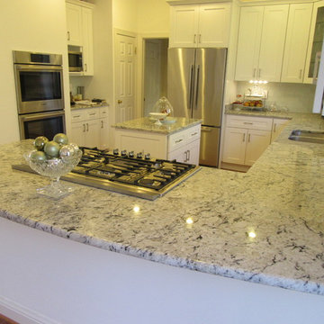 Ice Bright Transitional Kitchen