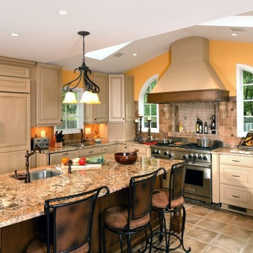 Tuscany Influenced Kitchen Design