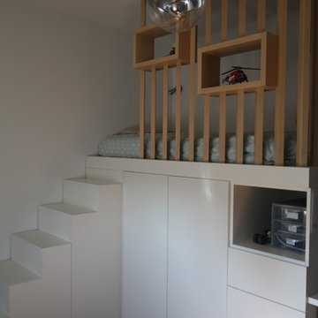 Chambre mezzanine ado Lyon