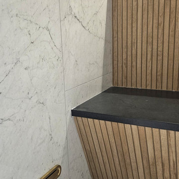 Modern Basement Spa Bathroom
