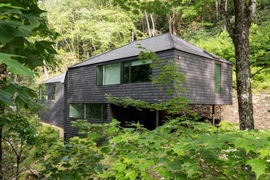 Minimalist exterior home photo in Charlotte