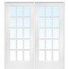 French Interior Door 15 Lite True Divided  74"x81.75" Left Hand In-Swing