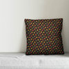 Multicolor Dots and Plaid Throw Pillow, 20"x20"