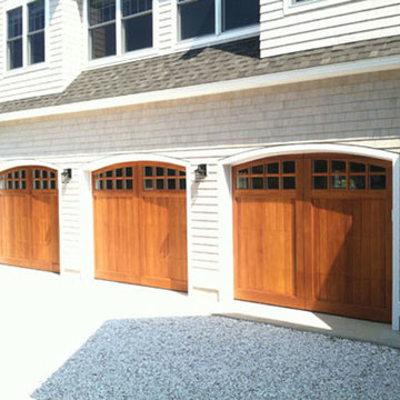 Custom Insulated Staingrade Wood Carriage House