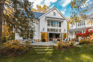 Farmhouse exterior home photo in DC Metro