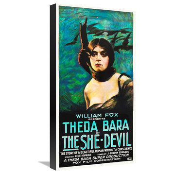 "The She-Devil" Stretched Canvas Giclee by Hollywood Photo Archive, 12x24"