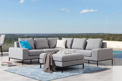 JUNE Outdoor Corner Lounge with Ottoman
