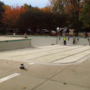 Fully renovated main pool and wading pool
