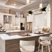kitchen cabinets decor on top
