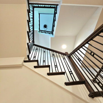 Project #109 | U-Shaped Stairs in Countryside Retreat