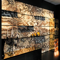Wall Onyx Slabs - Home Decor