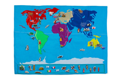 World Map by Oskar&Ellen