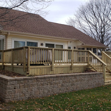 Re-Deck with Pressure Treated Pine & add solid skirting in Hawthorne Woods, IL