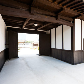 つくばの長屋門再生