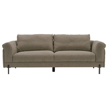 Jayce Modern Beige Fabric Sofa