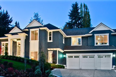 Home design - transitional home design idea in Seattle