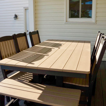 Pool Deck with Covered Living Space