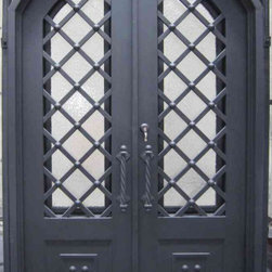 Beautiful Wrought Iron Door - Interior Doors