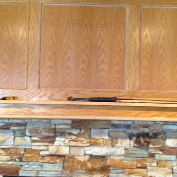 Good-bye 80's Built-in Shelving Unit- Patterson