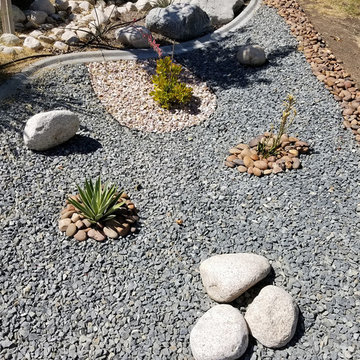 Water-Wise Home Yard Landscaping Project in Temecula