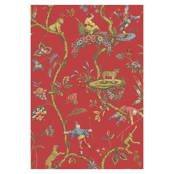 THE 15 BEST Asian Red Wallpaper for 2023 | Houzz