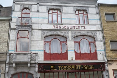Restauration d'une façade  "Art Nouveau"