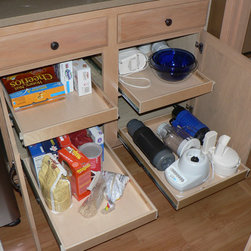 Pull Out Shelves for Base Kitchen Cabinets - Kitchen Drawer Organizers