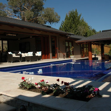 Pool House Complex Portola Valley