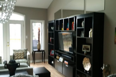 Entertainment Center that we designed and constructed