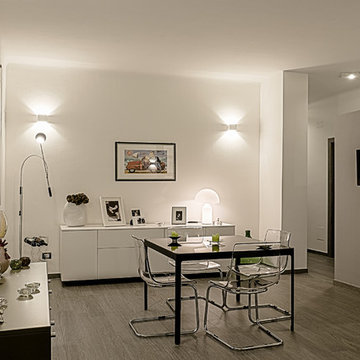 casa A&L Soggiorno con quinta tv