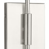 Cornett Collection 1-Light Contemporary Wall Sconce, Brushed Nickel