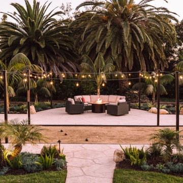 Hope Ranch Bocce Ball Court and Tropical Gardens