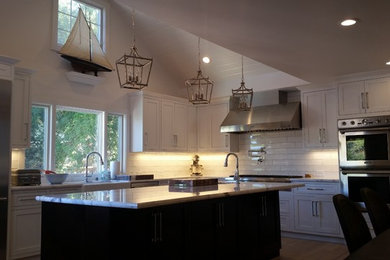 Inspiration for a mid-sized contemporary kitchen remodel in San Francisco